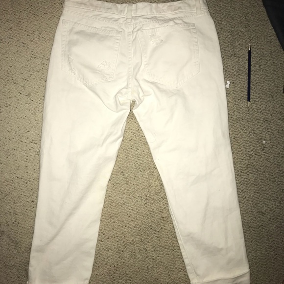 White LF Ripped Jeans - Picture 2 of 3